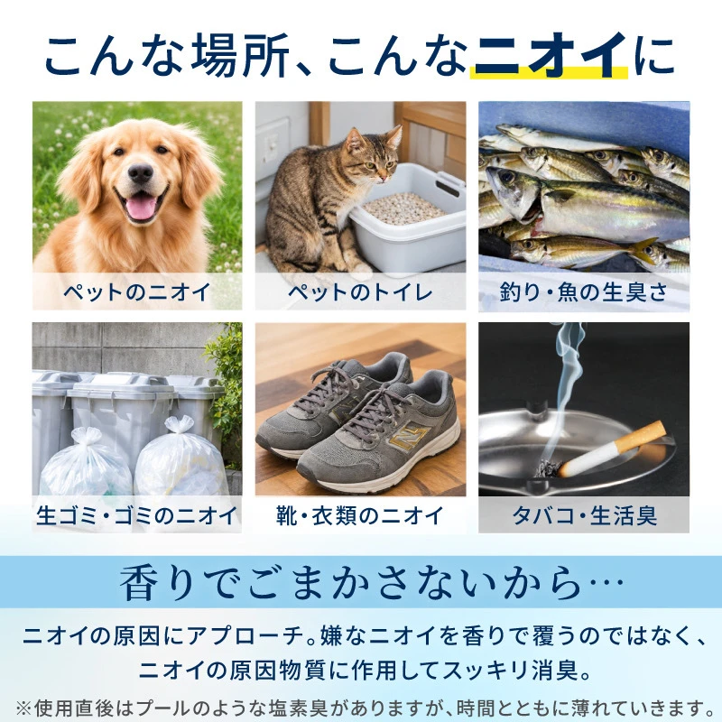 こんな場所、こんなニオイに